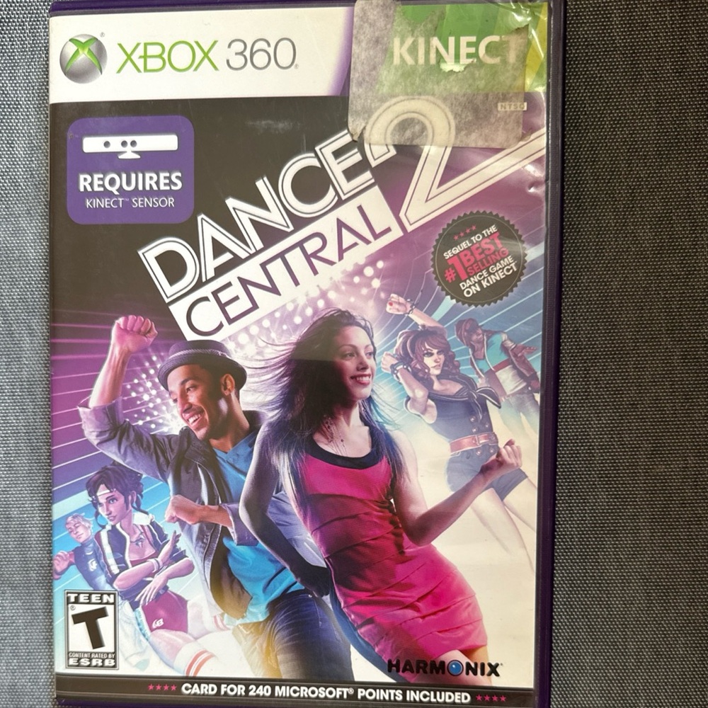 Dance Central 2 Microsoft Xbox 360 Complete